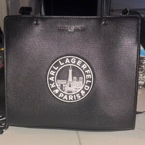 Karl Lagerfeld Black Handbag